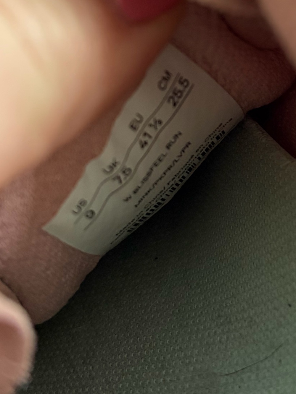 50. Size 9 LULULEMON Pink + White Lace-Up Athletic Shoes - Picture 6 of 7